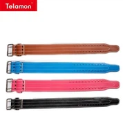 Pink Leather Weightlifting Belt